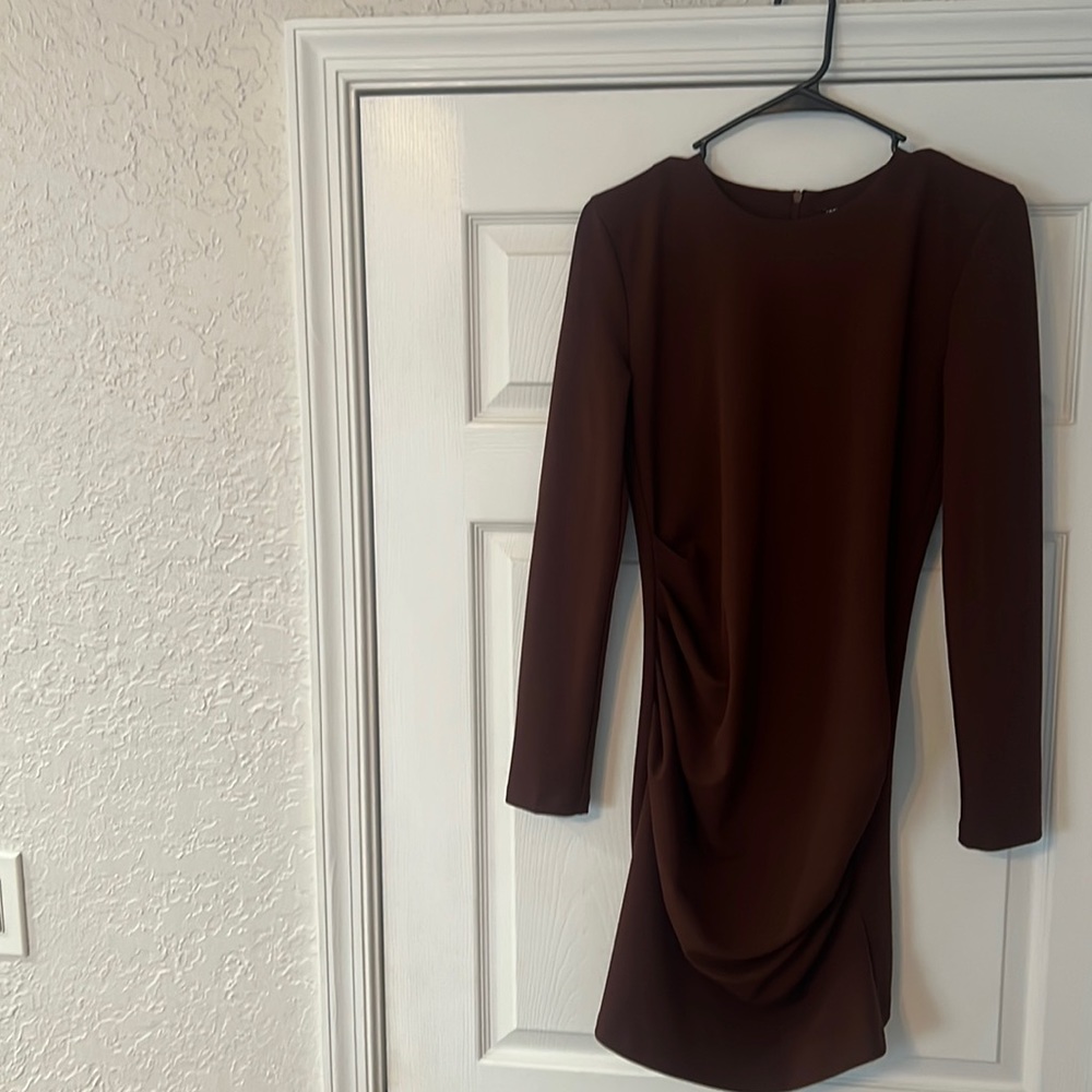Draped dress